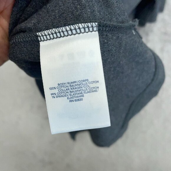 NWOT Lands' End Men's 2XLT Charcoal Gray Polo Shirt Traditional Fit Short Sleeve - Picture 7 of 8